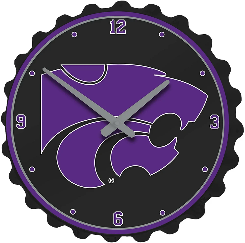 The Fan-Brand Kansas State University Bottle Cap Clock                                                                          