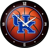 The Fan-Brand University of Kentucky Basketball Modern Disc Clock                                                               