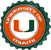 The Fan-Brand University of Miami Bottle Cap Sign