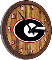 The Fan-Brand University of Georgia Faux Barrel Top Clock                                                                       