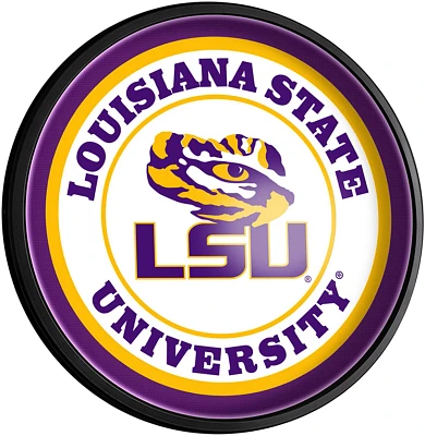 The Fan-Brand Louisiana State University Round Slimline Lighted Sign                                                            