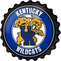 The Fan-Brand University of Kentucky Mascot Bottle Cap Sign