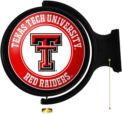 The Fan-Brand Texas Tech University Original Round Rotating Lighted Sign                                                        