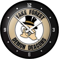 The Fan-Brand Wake Forest University: Mascot Modern Disc Clock                                                                  