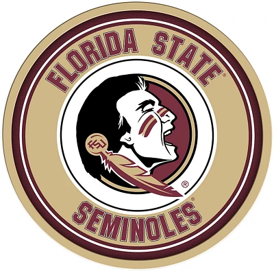 The Fan-Brand Florida State University Modern Mirrored Disc Sign