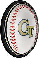 The Fan-Brand Georgia Tech Baseball Round Slimline Lighted Sign                                                                 