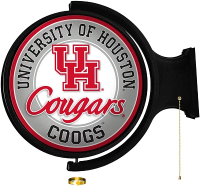 The Fan-Brand University of Houston Cougars Round Rotating Lighted Sign                                                         