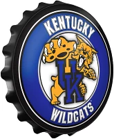 The Fan-Brand University of Kentucky Mascot Bottle Cap Sign