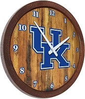 The Fan-Brand University of Kentucky Faux Barrel Top Clock                                                                      