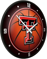 The Fan-Brand Texas Tech University: Basketball Modern Disc Clock                                                               