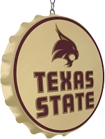 The Fan-Brand Texas State University Gold Bottle Cap Dangler                                                                    