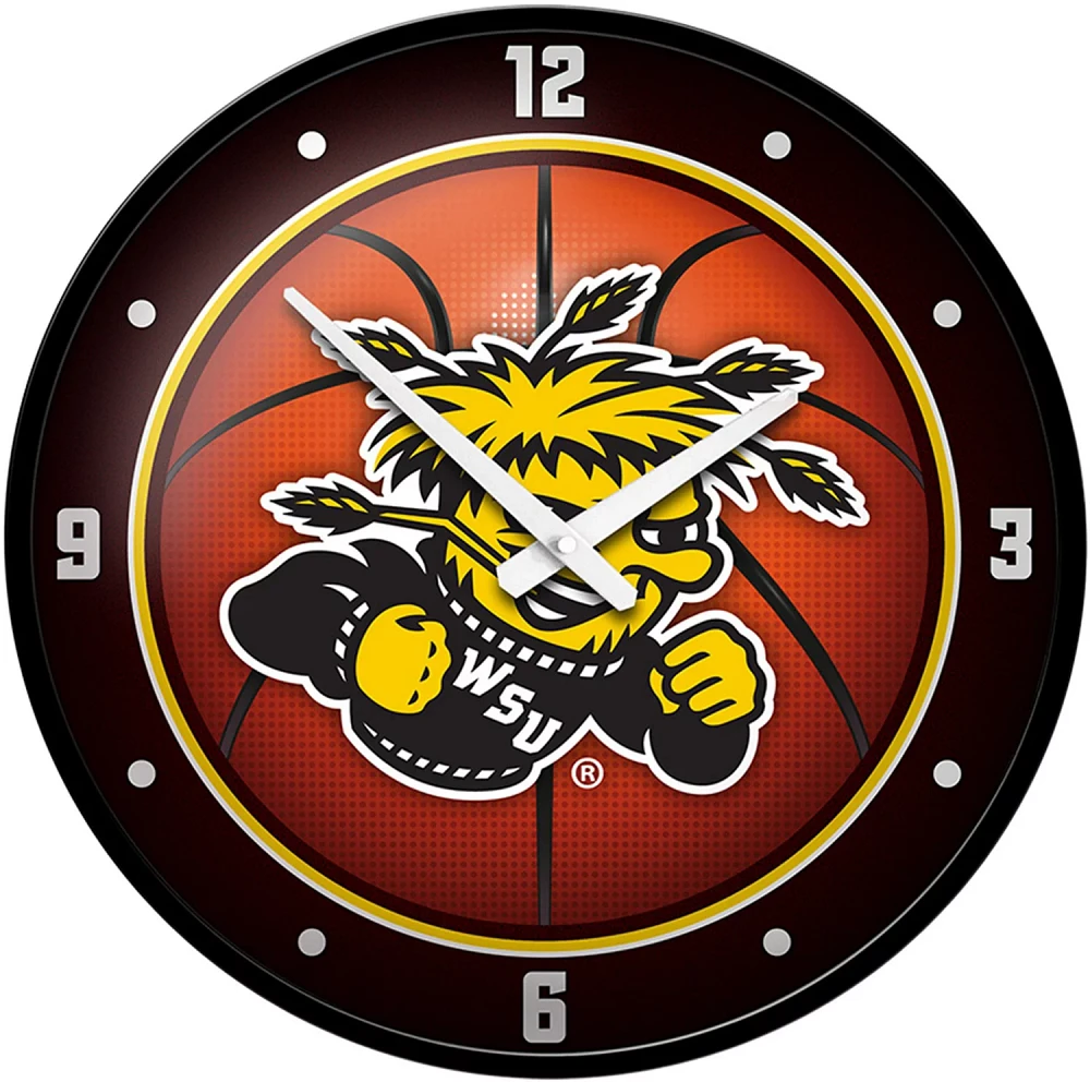 The Fan-Brand Wichita State University: Basketball Modern Disc Clock                                                            