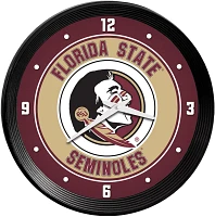 The Fan-Brand Florida State University Ribbed Wall Clock                                                                        