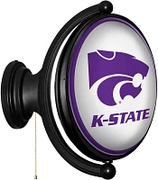 The Fan-Brand Kansas State University Oval Rotating Lighted Sign                                                                