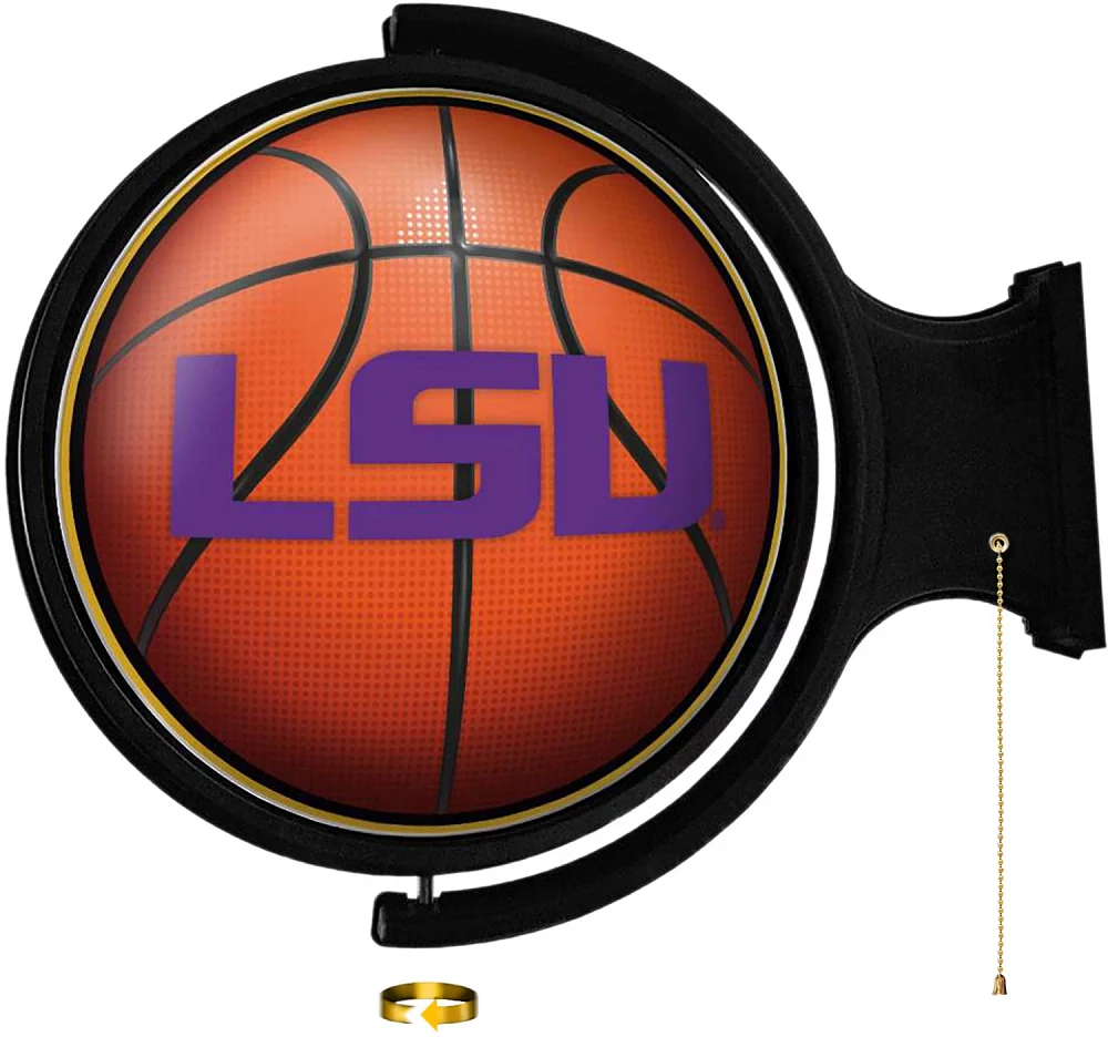 The Fan-Brand Louisiana State University Rotating Lighted Wall Sign                                                             