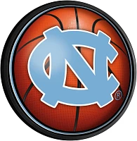 The Fan-Brand University of North Carolina Basketball Round Slimline Lighted Wall Sign                                          