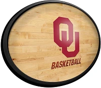 The Fan-Brand University of Oklahoma Hardwood Oval Slimline Lighted Wall Sign                                                   