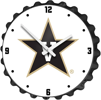 The Fan-Brand Vanderbilt University Star Bottle Cap Clock                                                                       