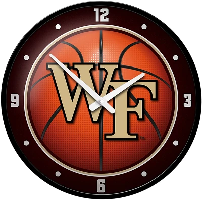 The Fan-Brand Wake Forest University: Basketball Modern Disc Clock                                                              