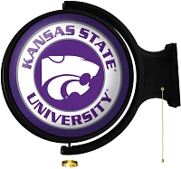 The Fan-Brand Kansas State University Round Rotating Lighted Sign                                                               