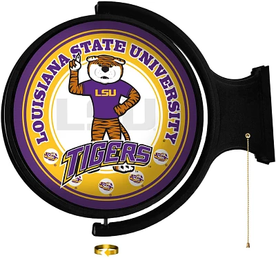 The Fan-Brand Louisiana State University Mike the Tiger Round Rotating Lighted Sign                                             