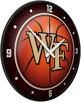 The Fan-Brand Wake Forest University: Basketball Modern Disc Clock                                                              