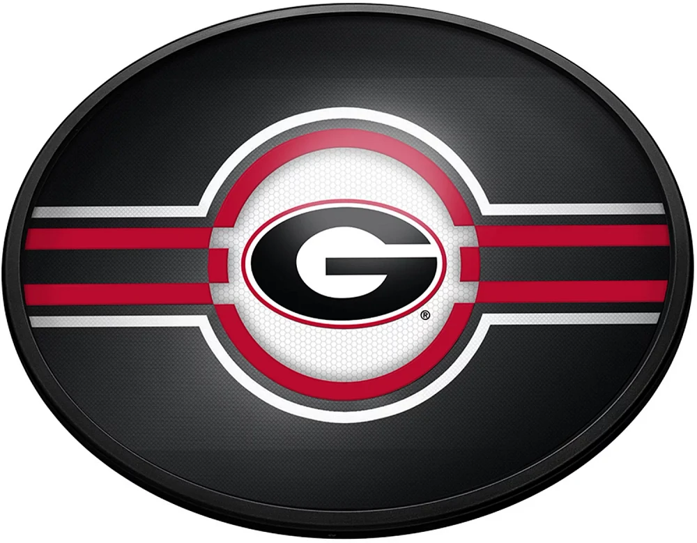 The Fan-Brand University of Georgia Oval Slimline Lighted Sign