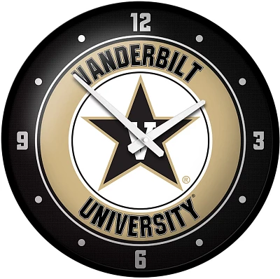 The Fan-Brand Vanderbilt University Modern Disc Clock                                                                           