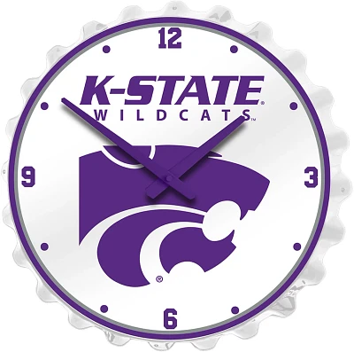 The Fan-Brand Kansas State University Wildcats Bottle Cap Clock                                                                 