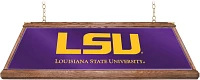 The Fan-Brand Louisiana State University Premium Wood Pool Table Light                                                          