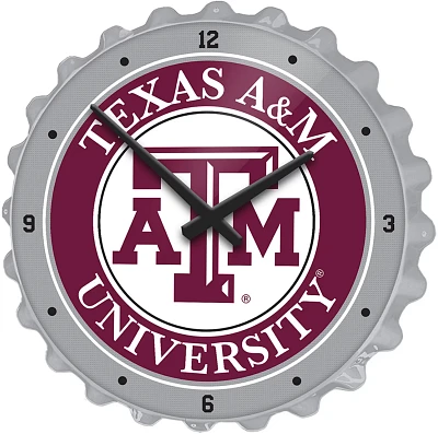 The Fan-Brand Texas A&M University Bottle Cap Clock                                                                             