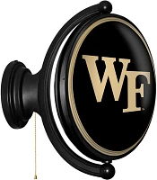 The Fan-Brand Wake Forest University Original Oval Rotating Lighted Sign                                                        