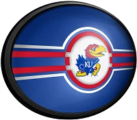 The Fan-Brand University of Kansas Oval Slimline Lighted Sign                                                                   