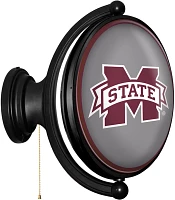 The Fan-Brand Mississippi State University Oval Rotating Lighted Sign                                                           