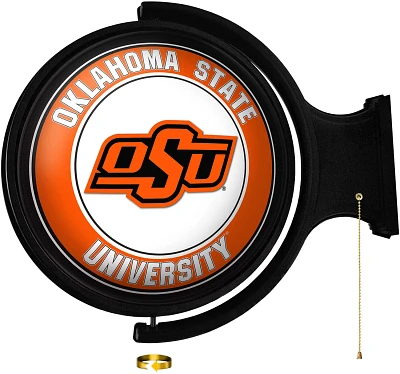 The Fan-Brand Oklahoma State University Round Rotating Lighted Sign                                                             