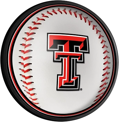 The Fan-Brand Texas Tech University Baseball Slimline Lighted Wall Sign                                                         