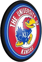 The Fan-Brand University of Kansas Round Slimline Lighted Sign                                                                  