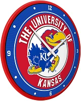 The Fan-Brand University of Kansas Modern Disc Clock                                                                            