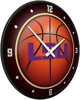 The Fan-Brand Louisiana State University Basketball Modern Disc Clock                                                           