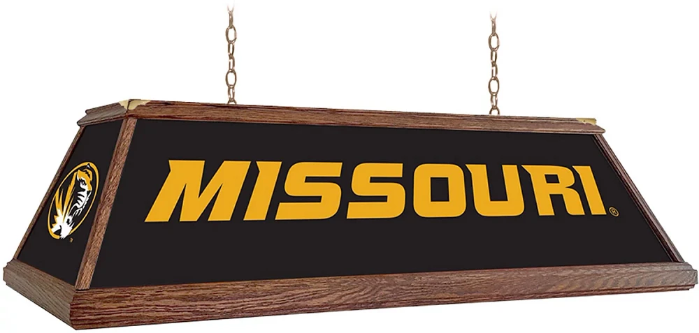 The Fan-Brand University of Missouri Premium Wood Pool Table Light                                                              