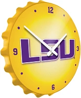 The Fan-Brand Louisiana State University LSU Bottle Cap Clock                                                                   