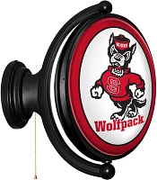 The Fan-Brand North Carolina State University Tuffy Original Oval Rotating Lighted Sign                                         