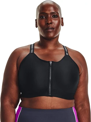 Under Armour Women's UA Infinity High Zip Plus Sports Bra