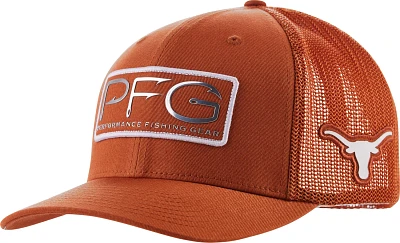 Columbia Sportswear Men’s University of Texas Collegiate PFG Hooks Mesh Ball Cap