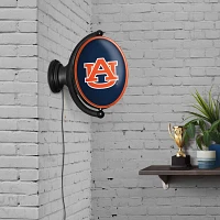 The Fan-Brand Auburn University Oval Rotating Lighted Sign                                                                      