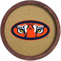 The Fan-Brand Auburn University Tiger Eyes “Faux” Barrel Framed Cork Board                                                  