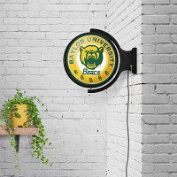 The Fan-Brand Baylor University Bear Logo Round Rotating Lighted Sign                                                           