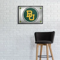 The Fan-Brand Baylor University Team Spirit Framed Mirrored Wall Sign                                                           