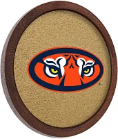 The Fan-Brand Auburn University Tiger Eyes “Faux” Barrel Framed Cork Board                                                  