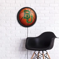 The Fan-Brand Baylor University Basketball Round Slimline Lighted Sign                                                          